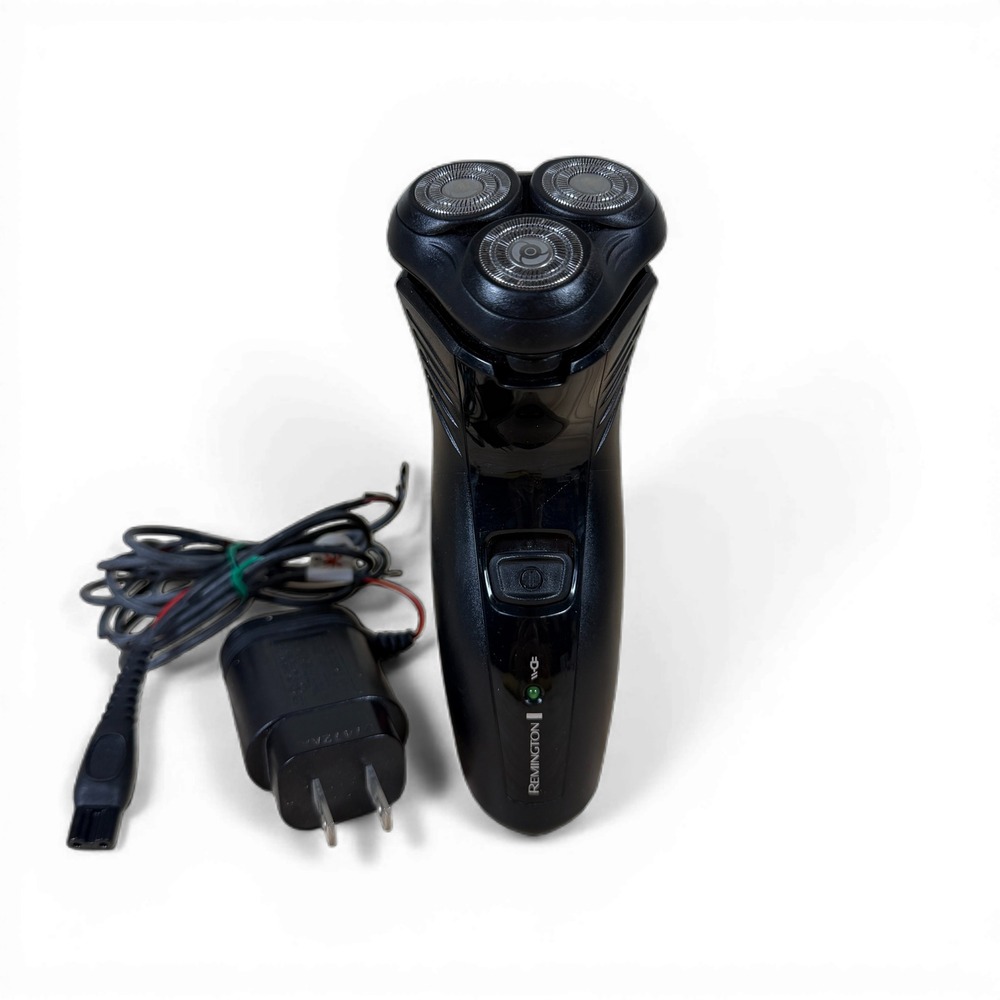 Remington R-4110 Cordless Rotary Shaver Black Electric Razor Trimmer Flex Tech